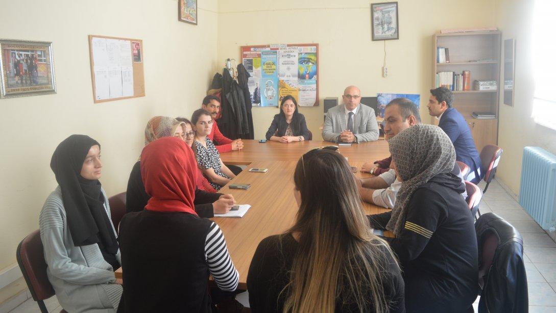 İlçe Milli Eğitim Müdürümüz Mehmet AZAK okullarımıza ziyarette bulundu.